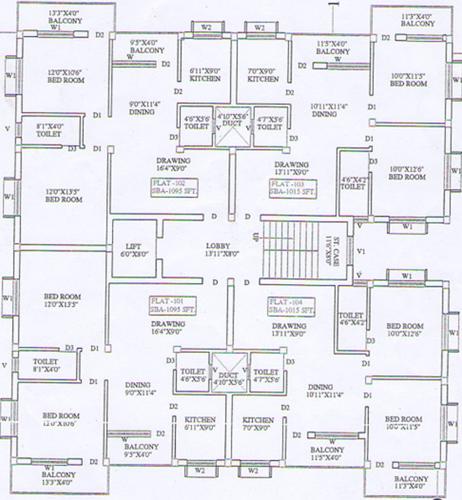 Images for Cluster Plan of Citicon Som Plaza