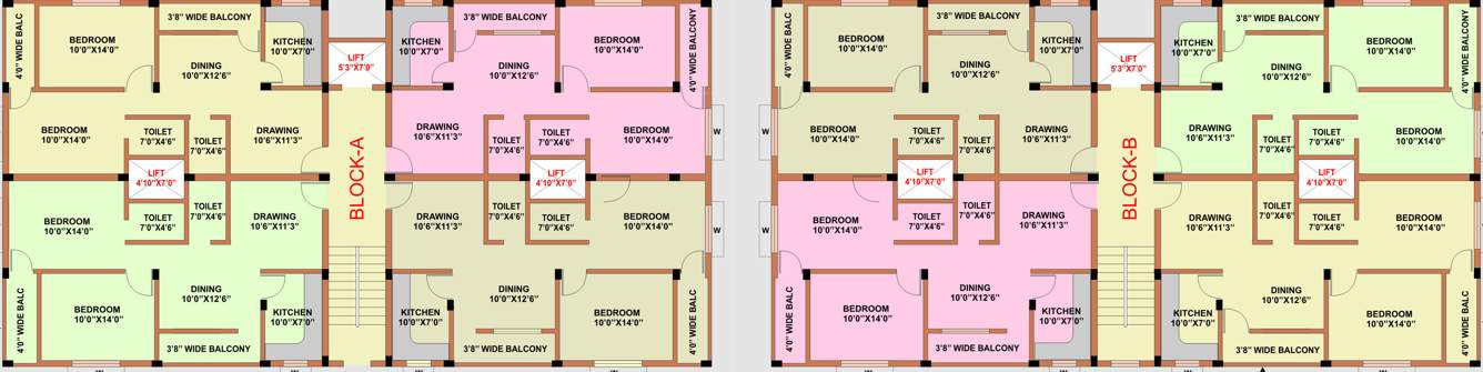 Images for Cluster Plan of Jayshree Plaza
