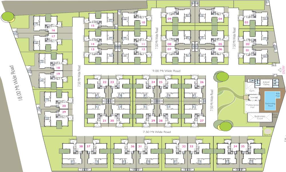  grandeur Images for Layout Plan of Nilamber Grandeur