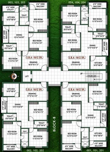 Images for Cluster Plan of Anupam Madhwani Enclave
