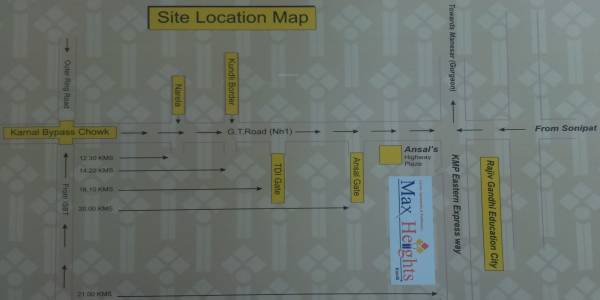 Images for Location Plan of Maxheights Infrastructre Maxheights