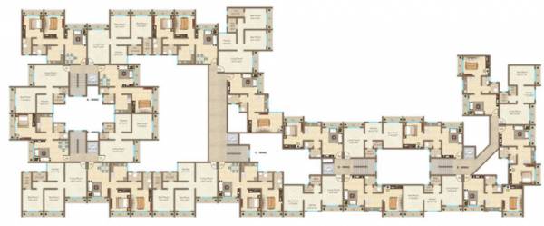 Images for Cluster Plan of Emkayen Balaji Splendour
