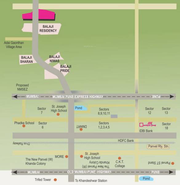 Images for Location Plan of Emkayen Balaji Splendour