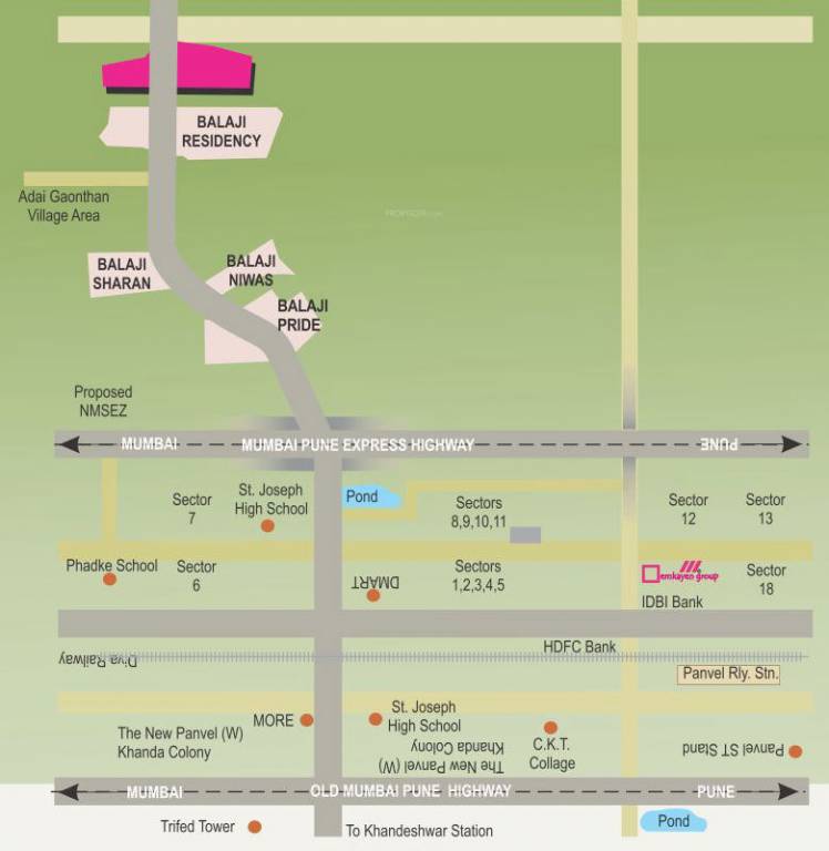 Images for Location Plan of Emkayen Balaji Splendour