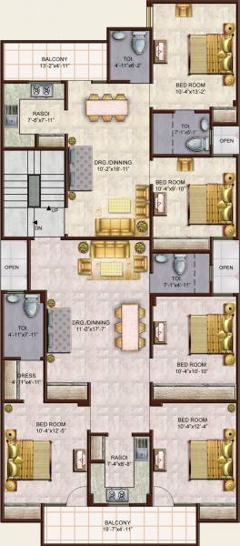 Images for Cluster Plan of Techman Himgiri