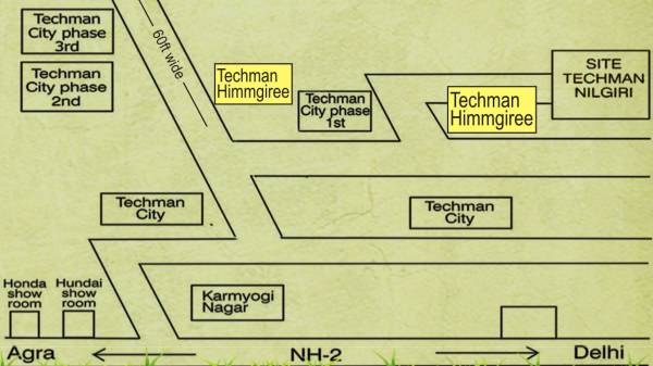 Images for Location Plan of Techman Himgiri