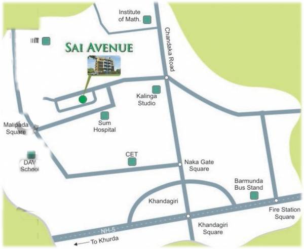 Images for Location Plan of Saideep Avenue