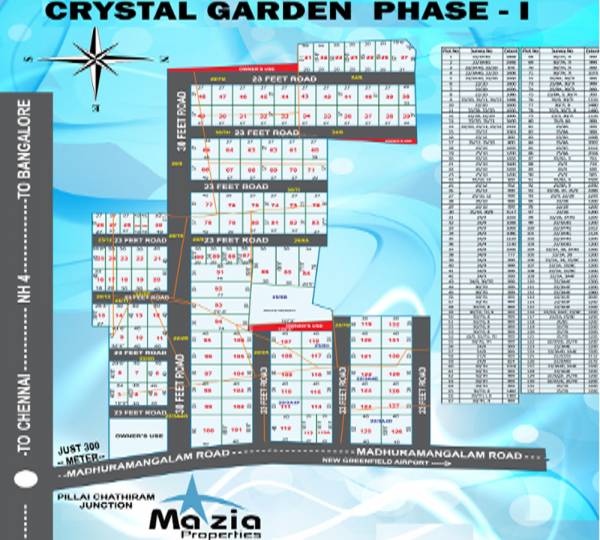 Images for Layout Plan of Mazia Crystal Garden Phase 1