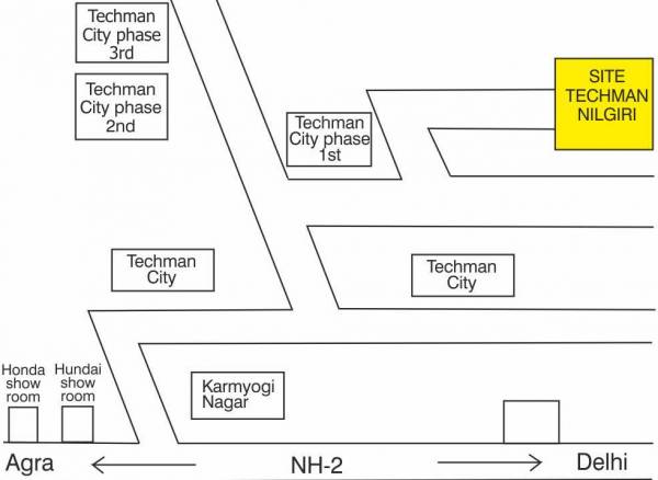 Images for Location Plan of Techman Nilgiri