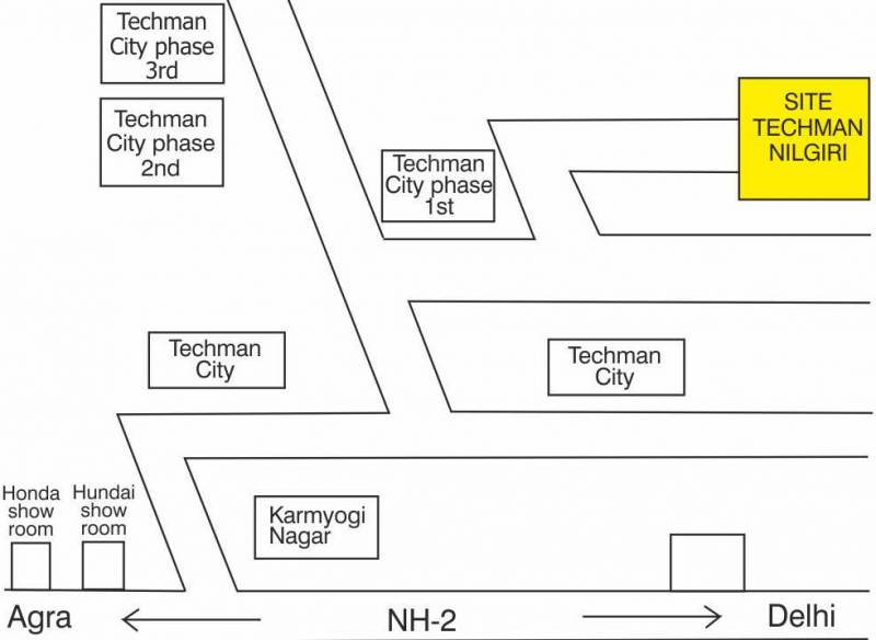 Images for Location Plan of Techman Nilgiri