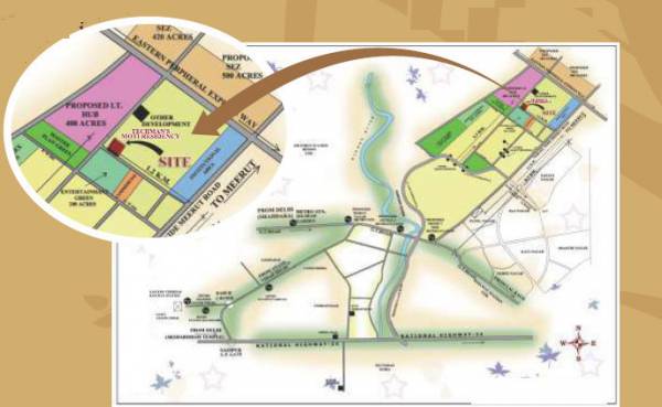 Location Plan moti-residency-phase-ii Location Plan