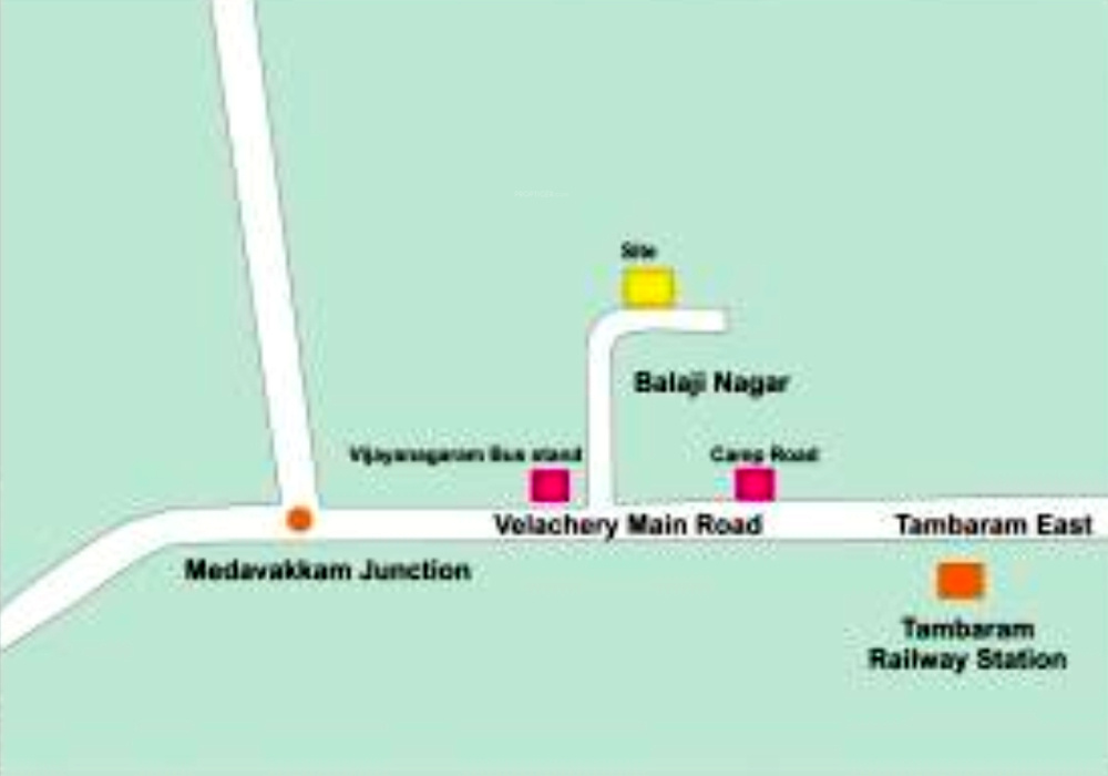 Images for Location Plan of KL Constructions Balaji Nagar