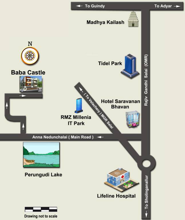 Images for Location Plan of New Age Perungudi