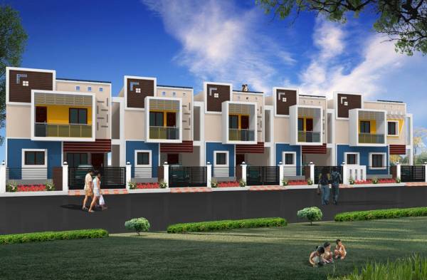 Images for Elevation of SB Nandavanam Villas Images for Elevation of SB Nandavanam Villas