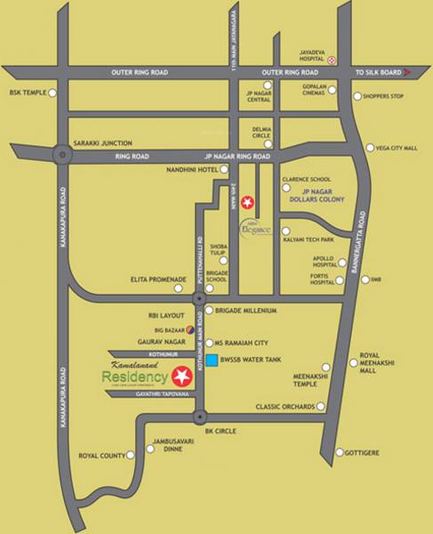 Images for Location Plan of MBM Kamalanand Residency Images for Location Plan of MBM Kamalanand Residency
