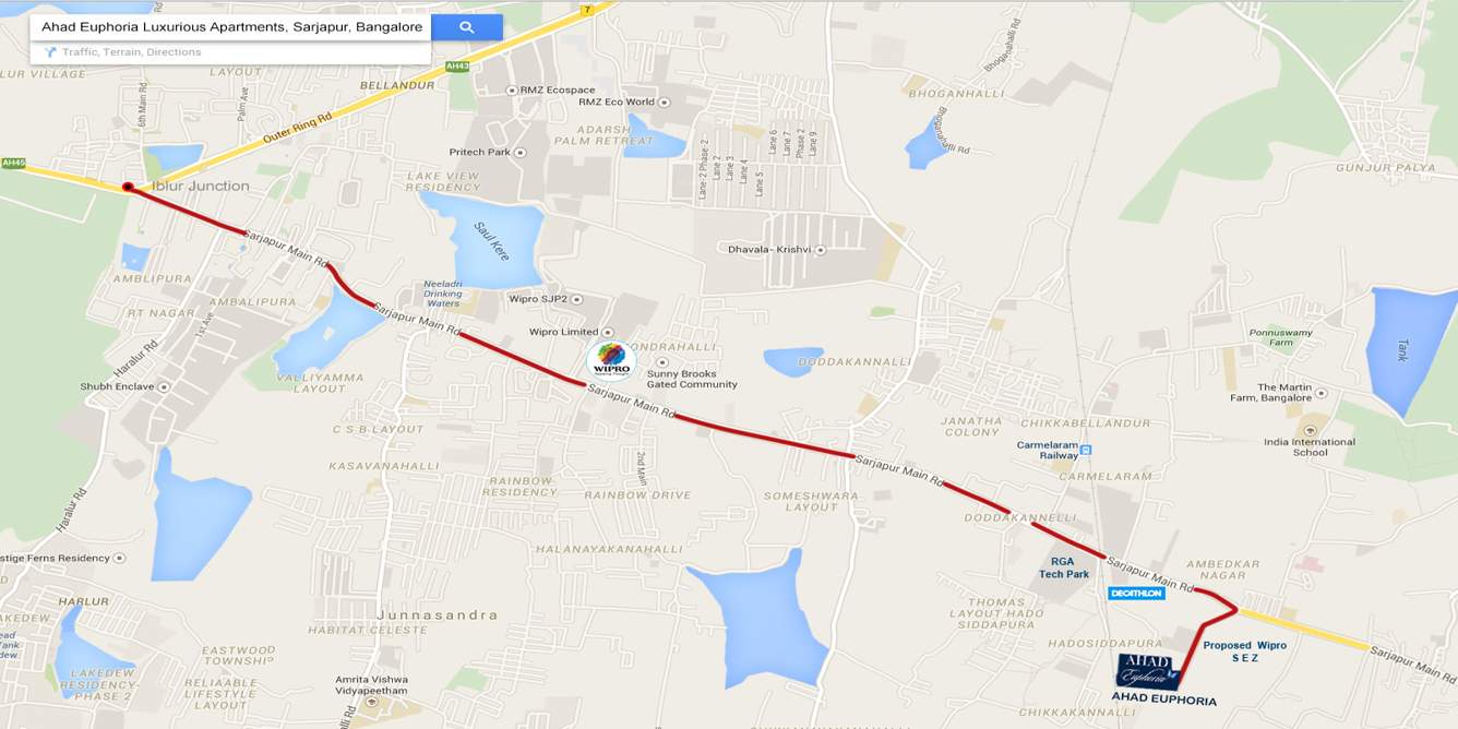  euphoria Images for Location Plan of Ahad Euphoria