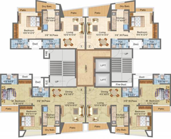 Images for Cluster Plan of GNC Shree Shashwat II Images for Cluster Plan of GNC Shree Shashwat II