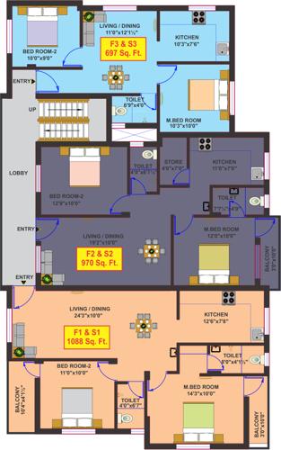 Images for Cluster Plan of Vikaan Sai Avighna