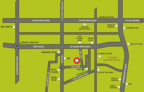  elegance Images for Location Plan of MBM Elegance