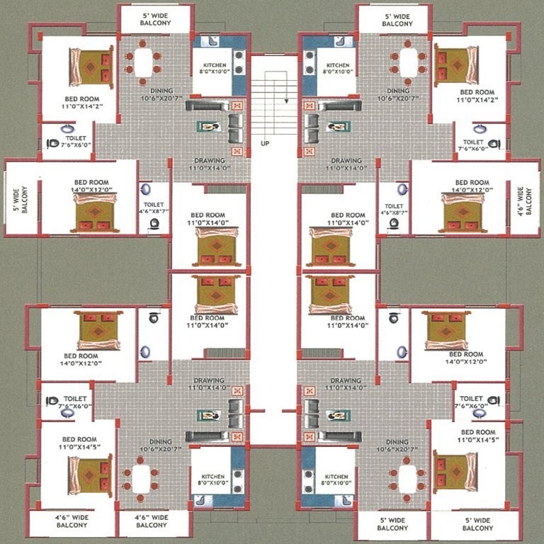 Images for Cluster Plan of Grandmark Prestige Residency