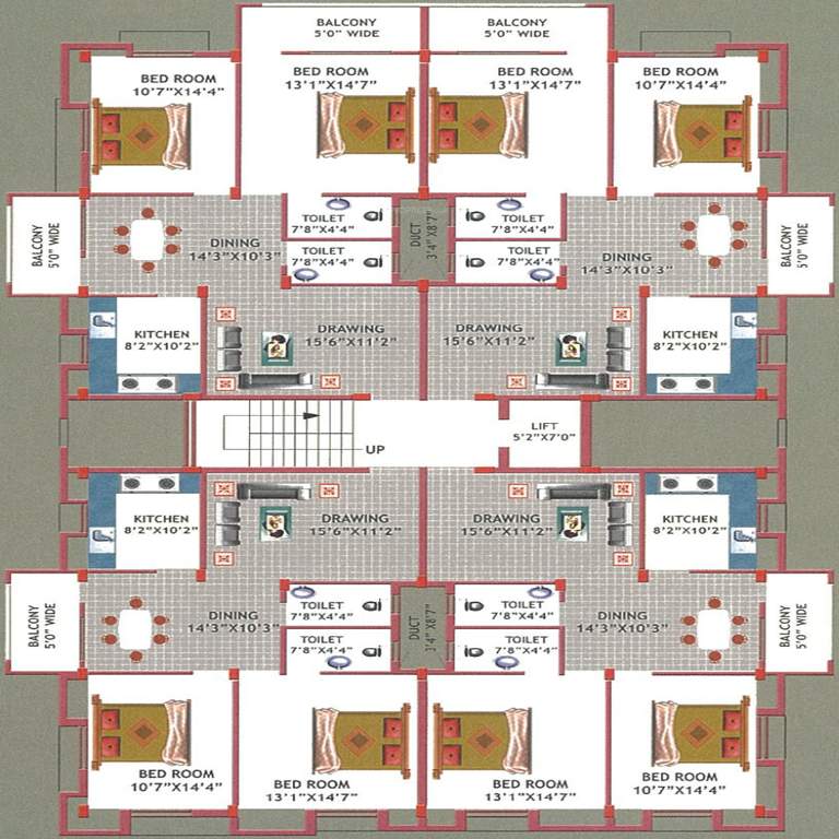 Images for Cluster Plan of Grandmark Prestige Residency