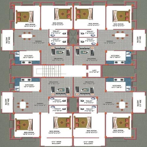 Images for Cluster Plan of Grandmark Prestige Residency