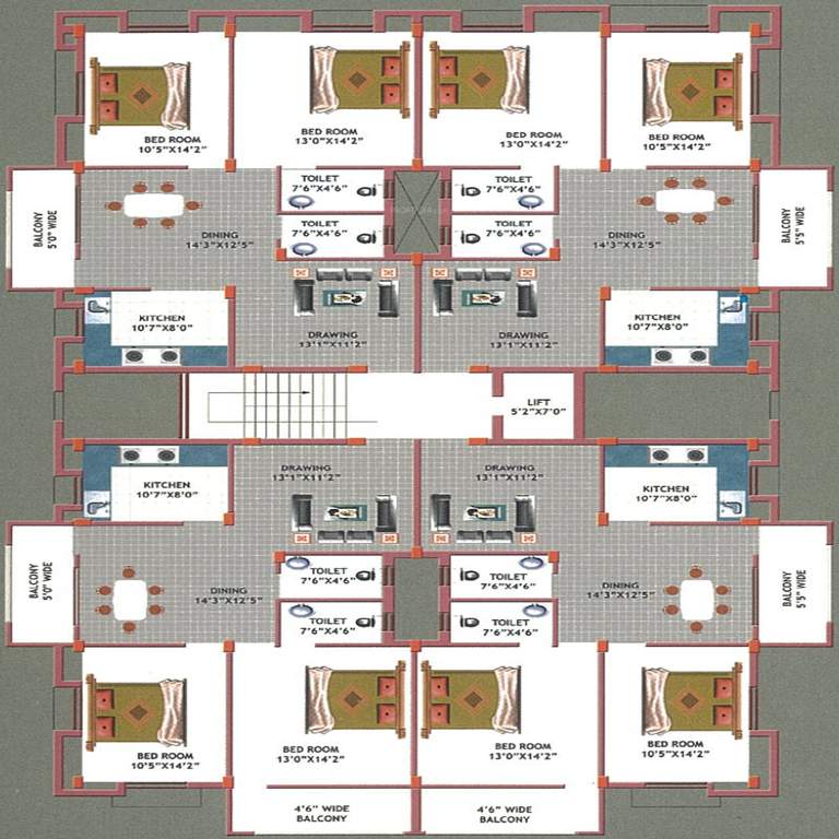 Images for Cluster Plan of Grandmark Prestige Residency