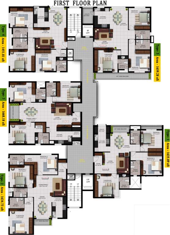 Images for Cluster Plan of Chamundi Amber Woods