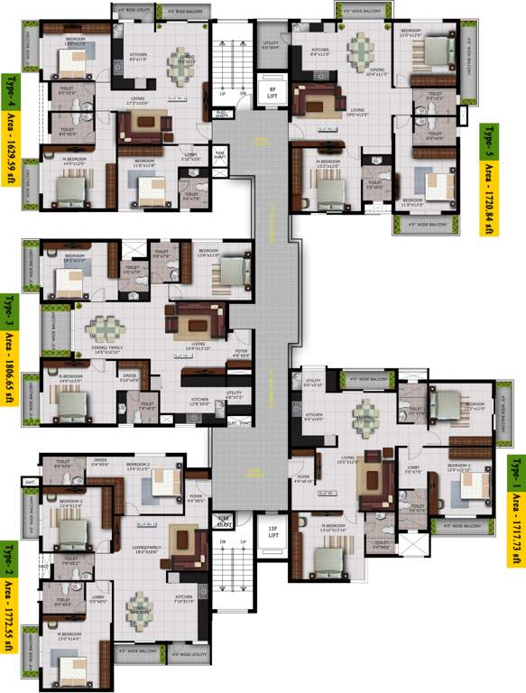 Images for Cluster Plan of Chamundi Amber Woods