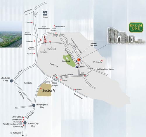 Images for Location Plan of Jain Dream One dream-one Images for Location Plan of Jain Dream One