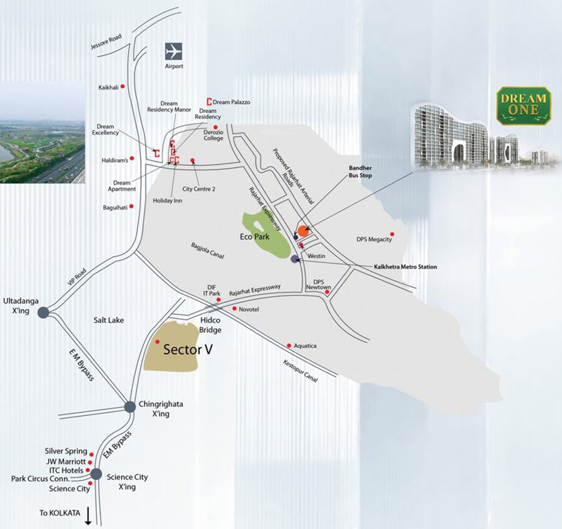 dream one Images for Location Plan of Jain Dream One