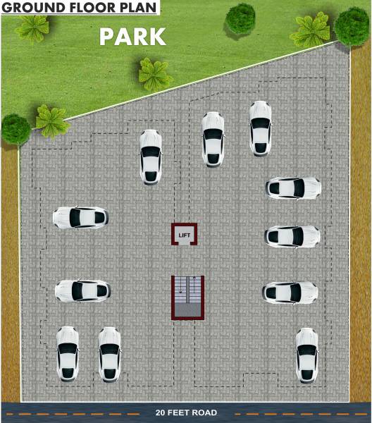 Images for Cluster Plan of JKB Royal Garden