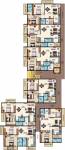 keystone-properties anjan-blossom Anjan Blossom Cluster Plan from Ground to 4th Floor