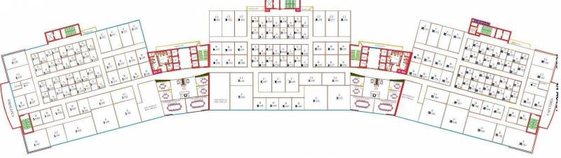  corporate-park-1-studio-apartments Images for Cluster Plan of Cosmic Corporate Park 1 Studio Apartments