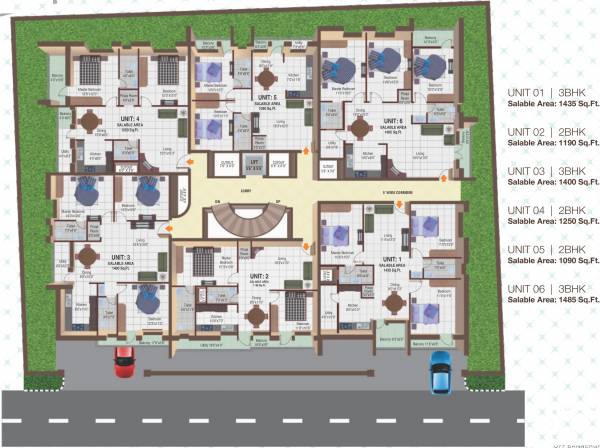 Images for Cluster Plan of 5 Elements Abhayas Orchids