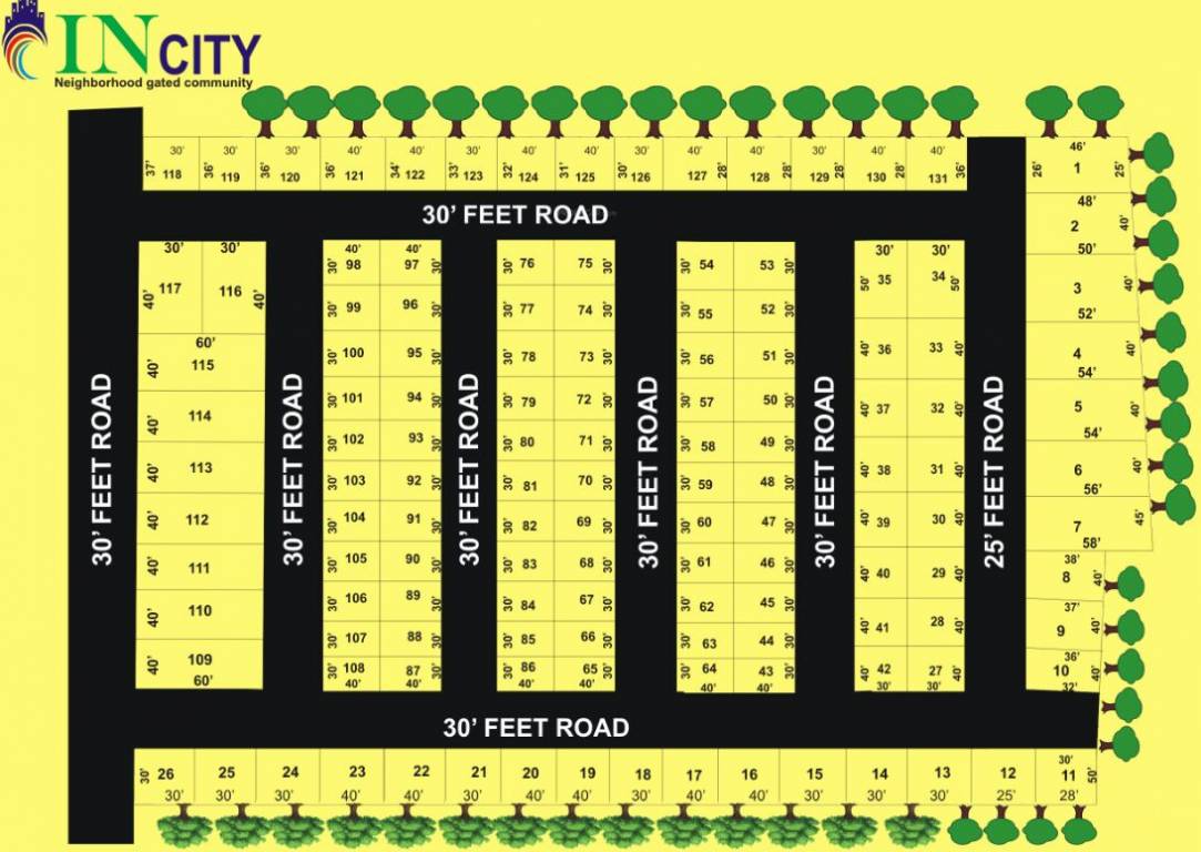 Images for Layout Plan of City Incity