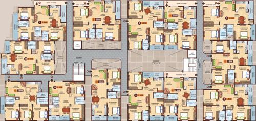 Images for Cluster Plan of 5 Elements Vasundhara Heights Images for Cluster Plan of 5 Elements Vasundhara Heights