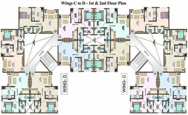 Images for Cluster Plan of HGL Nand Dham Complex