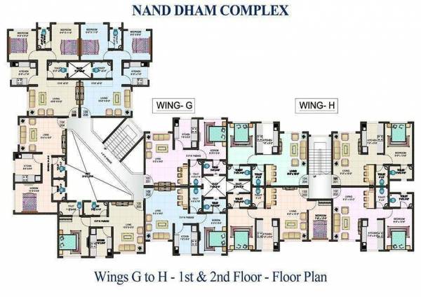 Images for Cluster Plan of HGL Nand Dham Complex