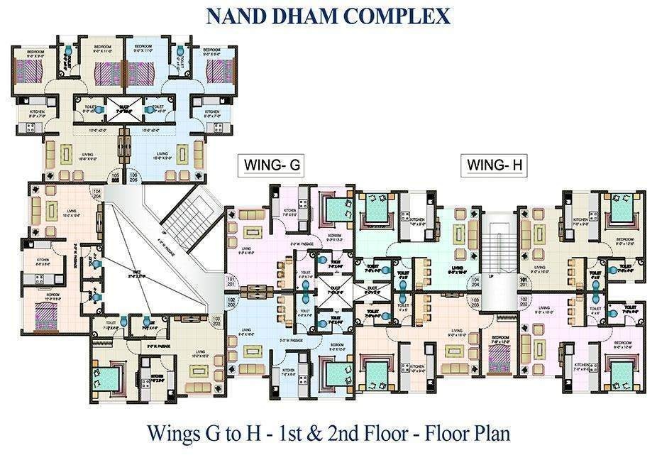 Images for Cluster Plan of HGL Nand Dham Complex