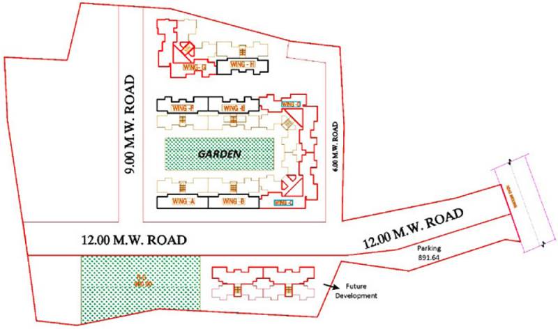 Images for Layout Plan of HGL Nand Dham Complex