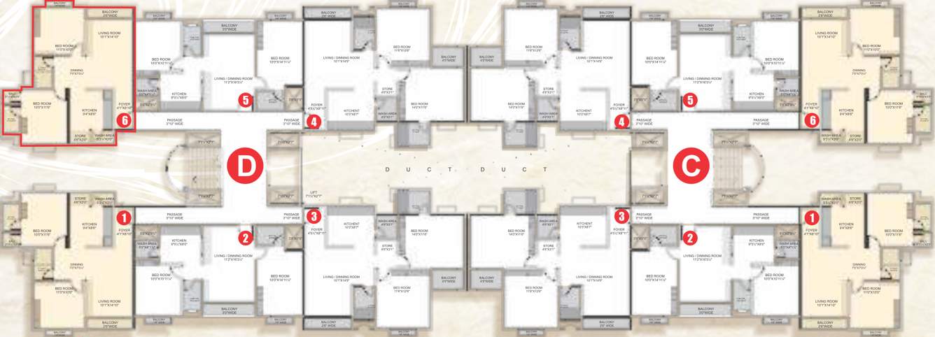 Images for Cluster Plan of Narayan Sanskruti