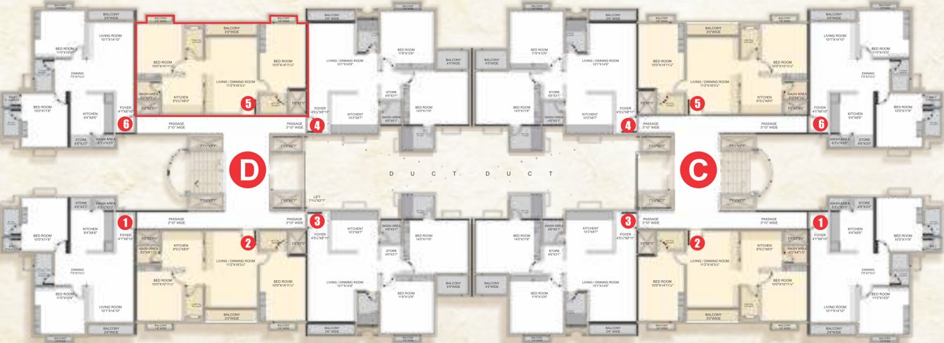 Images for Cluster Plan of Narayan Sanskruti