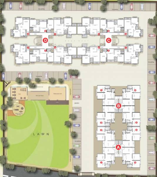 Images for Layout Plan of Narayan Sanskruti Images for Layout Plan of Narayan Sanskruti