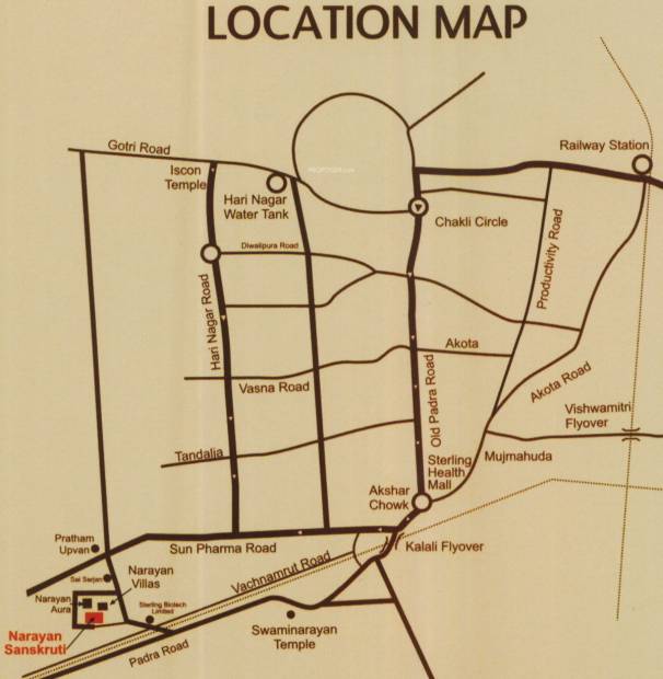 Images for Location Plan of Narayan Sanskruti