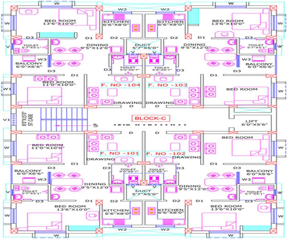 Images for Cluster Plan of Citicon The Prestige