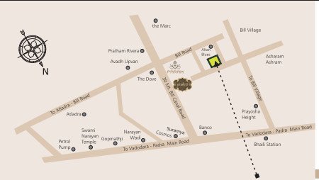 greens Location Plan