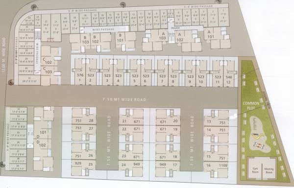 Images for Layout Plan of Param Greens Villas Images for Layout Plan of Param Greens Villas