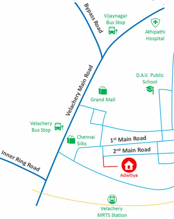  adwitiya Location Plan