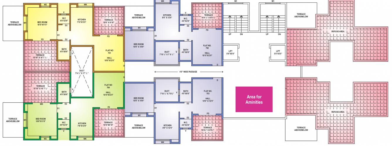 Images for Cluster Plan of Aarav Florista